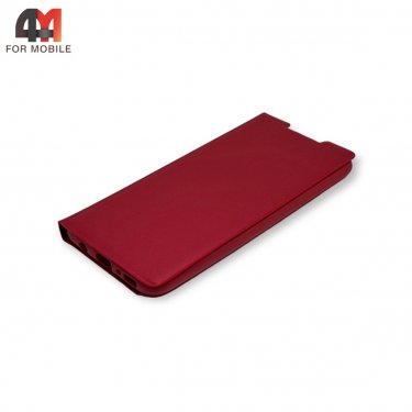Чехол-книга для Samsung A70/A70s clear view cover, красного цвета