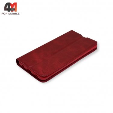 Чехол-книга для Samsung S10 Plus красного цвета, HDD