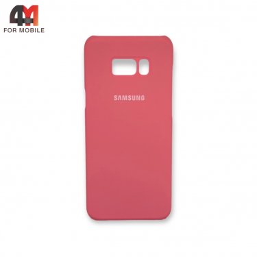 Чехол для Samsung S8 Plus пластиковый, Back Cover, розового цвета