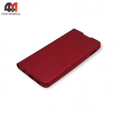 Чехол-книга для Samsung S10e/S10 Lite clear view cover, красного цвета