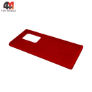 Чехол для Samsung Note 20 Ultra Silicone Case, красного цвета