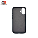 Чехол для Iphone 16 Protective Plus+MagSafe узор, черного цвета