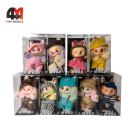 Игрушка Labubu, LV, желто-розового цвета