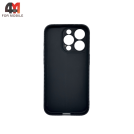 Чехол для Iphone 15 Pro Max силиконовый с рисунком, 023 пурпурный, Luxo