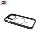 Чехол для Iphone 15 Pro Max Protective Plus+MagSafe, серого цвета