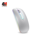 Мышь оптическая/беспроводная, Cimetech M01, серебристый