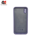 Чехол для Iphone X/Xs Silicone Case Squared, 41 лавандовый