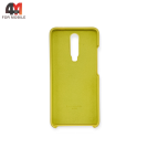Чехол для Xiaomi Redmi K30 Silicone Case, желтого цвета
