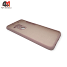 Чехол для Xiaomi Redmi Note 9/Redmi 10X Silicone Case, пудрового цвета