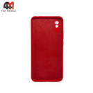 Чехол для Xiaomi Redmi 9A Silicone Case, красного цвета