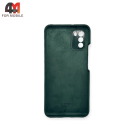 Чехол для Xiaomi Poco M3 Silicone Case, темно-зеленого цвета