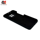 Чехол для Xiaomi Redmi Note 9T Silicone Case, черного цвета