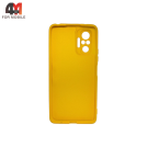 Чехол для Xiaomi Redmi Note 10 pro/Note 10 pro max Silicone Case, желтого цвета