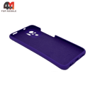 Чехол для Xiaomi Poco M5s/Redmi Note 10 4G/Note 10S Silicone Case, фиолетового цвета