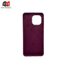 Чехол для Xiaomi Mi 11 Silicone Case, цвет марсала