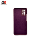 Чехол для Xiaomi Redmi 9T Silicone Case, цвет марсала