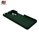 Чехол для Xiaomi Redmi Note 10 pro/Note 10 pro max Silicone Case, темно-зеленого цвета