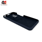 Чехол для Xiaomi Redmi 10 Silicone Case, темно-синего цвета