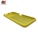 Чехол для Xiaomi Poco M4 Pro 4G Silicone Case, желтого цвета