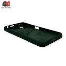 Чехол для Xiaomi Poco X4 Pro 5G Silicone Case, темно-зеленого цвета