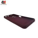 Чехол для Xiaomi Redmi Note 12 Pro 5G Silicone Case, цвет марсала