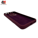 Чехол для Xiaomi Redmi Note 13 4G Silicone Case, цвет марсала