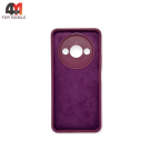 Чехол для Xiaomi Redmi A3 Silicone Case, цвет марсала