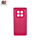Чехол для Xiaomi Redmi Note 14 Pro 5G Silicone Case, ярко-розового цвета