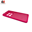 Чехол для Xiaomi Redmi Note 14 Pro 5G Silicone Case, ярко-розового цвета