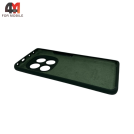 Чехол для Xiaomi Redmi Note 14 Pro 5G Silicone Case, темно-зеленого цвета