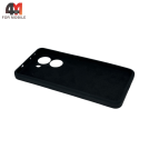 Чехол для Xiaomi Poco X7 Pro/Redmi Turbo 4 5G Silicone Case, черного цвета