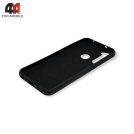 Чехол для Xiaomi Redmi Note 8T силиконовый, перфорированный, черного цвета