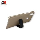 Чехол для Xiaomi Mi Max 3 пластиковый с подставкой, золотого цвета, Nillkin