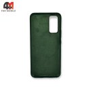 Чехол для Huawei Honor 30/Honor 30 Pro/Honor 30 Pro Plus Silicone Case, темно-зеленого цвета