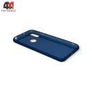 Чехол для Huawei Y6 2019/Honor 8A/Y6s силиконовый, прозрачный, синего цвета