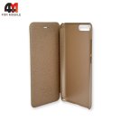 Чехол-книга для Xiaomi Mi 6 золотого цвета, Nillkin