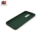 Чехол для Xiaomi Redmi 8 силиконовый, ребристый, зеленого цвета, Cherry