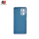 Чехол для Xiaomi Poco F3/F3 Pro/Redmi K40/K40 Pro/K40 Pro Plus Silicone Case, небесного цвета