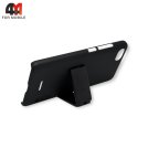 Чехол для Xiaomi Redmi 6A пластиковый с подставкой, черного цвета, Nillkin