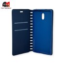 Чехол-книга для Nokia 3 синего цвета, New Case