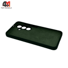Чехол для Samsung S25 Silicone Case, темно-зеленого цвета