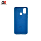 Чехол Samsung M31 Silicone Case, синего цвета
