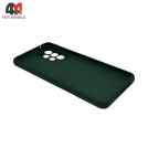 Чехол для Samsung A73 5G Silicone Case, темно-зеленого цвета