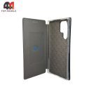Чехол-книга для Samsung S22 Ultra бордового цвета