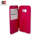Чехол-книга для Samsung S6/G920 розового цвета, Nillkin