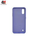 Чехол Samsung A01/M01 Silicone Case, лавандового цвета