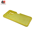 Чехол для Samsung A03s Silicone Case, желтого цвета