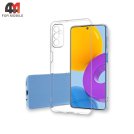 Чехол для Samsung M52 силиконовый, прозрачный