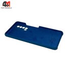 Чехол для Huawei P Smart 2021 Silicone Case, синего цвета