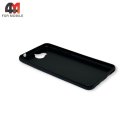 Чехол для Huawei Y5 2017 силиконовый с логотипом, черного цвета